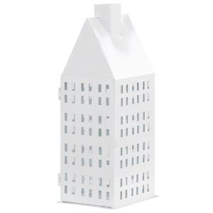 Linterna de jardín Linterna Metal 40 cm Blanco