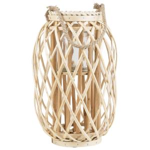 Linterna  Madera de sauce 40 cm Natural