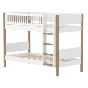 Literas efecto madera blanca 90x200cm