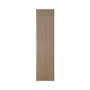 Lote de 2 paneles de listones de madera - madera clara