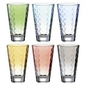 Lote de 6 vasos de colores 300ml multicolor