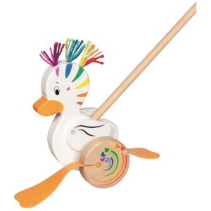 Lou el pato para empujar