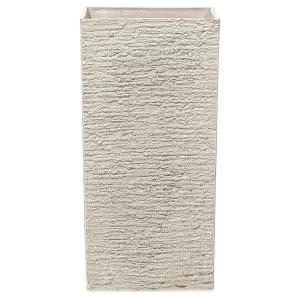 Maceta de exterior de piedra beige h70