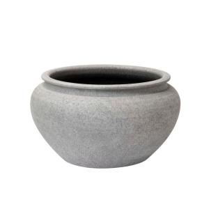 Macetero gris de cerámica 40x40x35cm