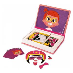 Magnéti'book crazy faces chicas