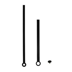 Manecillas de reloj ''modernas'' negras 88 mm / 117 mm