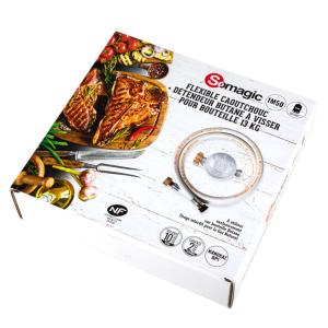 Manguera flexible   kit regulador para butano