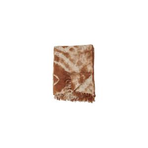 Manta de algodón marrón 130x160