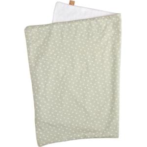 Manta de algodón verde lima 75x100 cm