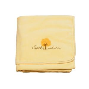 Manta de terciopelo 75x100 cm algodón orgánico