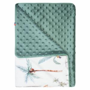 Manta ligera de minky  Vert 70 x 100 cm