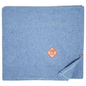 Manta polar ultra-suave de 100% algodón Denim 100x70 cm