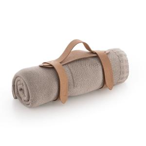 Manta punto bamboo 80x100x1 cm pale pink