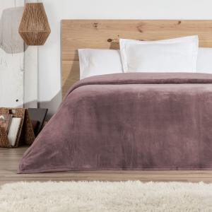 Manta suave purpura pastel cama 135/150cm