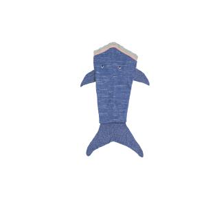 Manta Tiburón azul 60x90 cm (SIZE S)