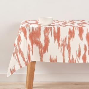 Mantel 100% algodón naranja 155x155 cm