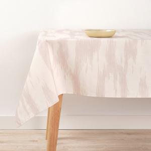 Mantel 100% algodón rosa 100x155 cm