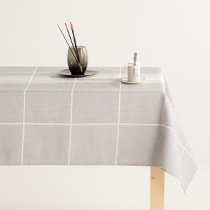 Mantel antimanchas 100% algodón estampado tables anthracite…