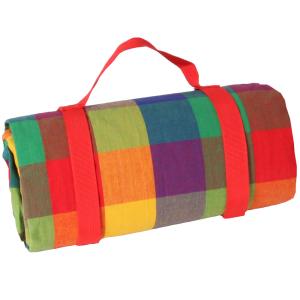 Mantel de picnic xl multicolor con reverso impermeable 280x…