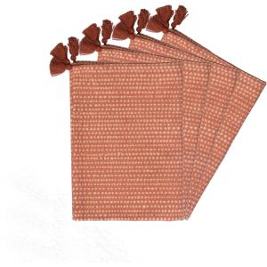 Mantel individual (x4) algodón 35x50 terracotta