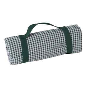 Mantel para picnic vichy verde con reverso impermeable 140x…