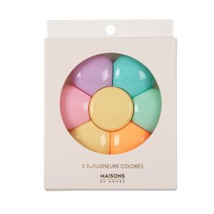 Marcadores multicolores (x6)