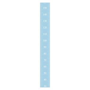 Medidor de estatura cinta métrica azul