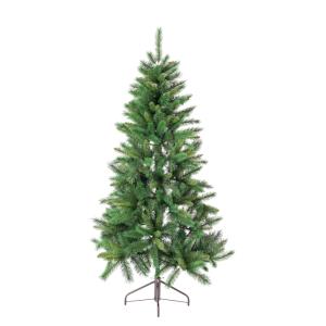 Medio árbol de Navidad artificial de 225 ramas Alt.150 verd…