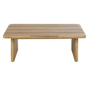Mesa baja de jardín profesional de madera de acacia maciza