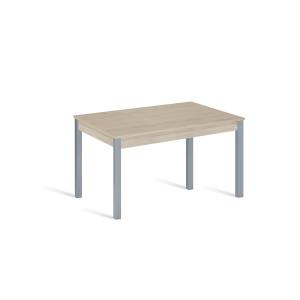 Mesa cocina extensible 120(180)x80 cm roble pata gris