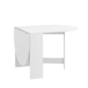 Mesa comedor plegable blanco 163 x 80 x 75 cm