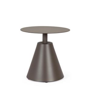 Mesa de aluminio negra ø50