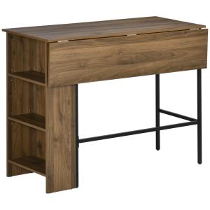 Mesa de bar 120x76x91.4 cm marrón
