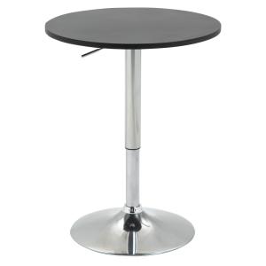 Mesa de bar ø60x93 cm negro