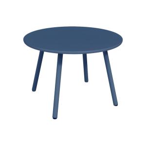 Mesa de centro para jardín acero azul oscuro