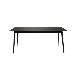 Mesa de comedor 6 plazas de madera negra