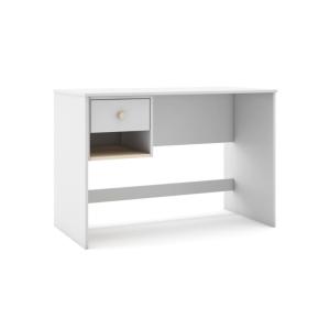 Mesa de escritorio Breeze madera, blanco, 110 x 75 x 55