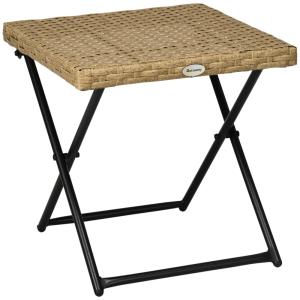 Mesa de jardín 40x40x40 cm madera natural