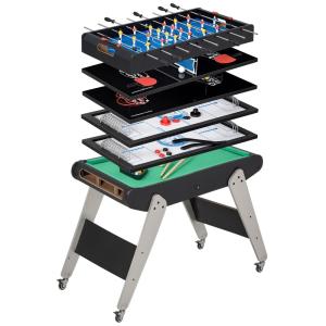 Mesa de multijuegos 120x88x79 cm negro
