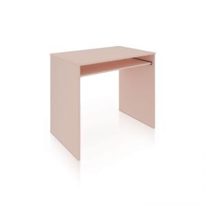 Mesa de ordenador melamina Rosa nube