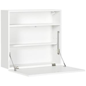 Mesa de pared 64x20x60 cm blanco