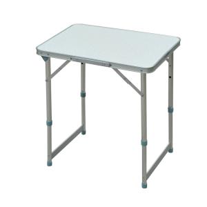 Mesa plegable de camping 60x45x64 cm blanco