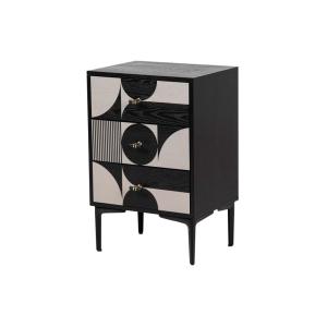 Mesita blanco de madera 46x35x70cm