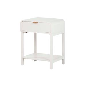 Mesita blanco de madera 48x36x61cm