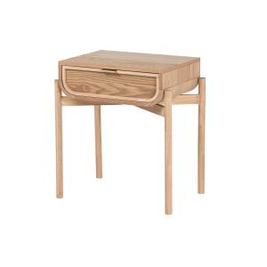 Mesita marron de madera 54x35x58cm