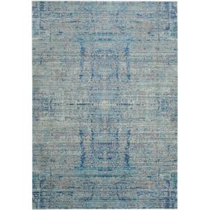 Metro-mod azul/multi alfombra 150 x 245