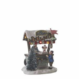 Miniatura de la aldea de navidad puesto de caramelos alt. 10
