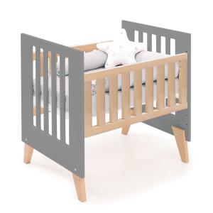 Minicuna colecho 60x80 cm madera/antracita