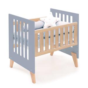 Minicuna colecho 60x80 cm madera/azul