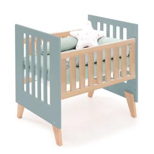 Minicuna colecho 60x80 cm madera/verde